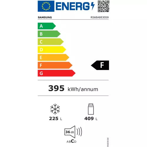 Réfrigérateur Américain SAMSUNG RS68A8830S9