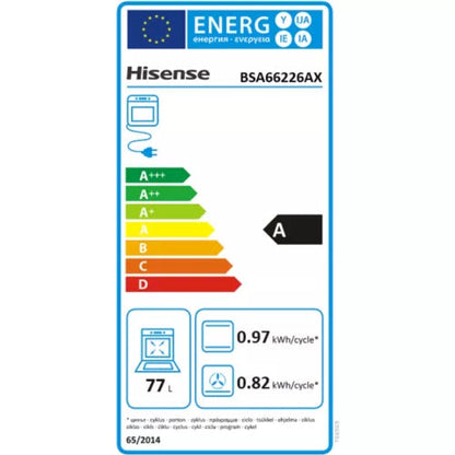 Four encastrable fonction vapeur HISENSE BSA66226AX