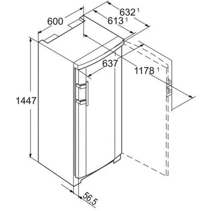 Congélateur armoire LIEBHERR GP2433-21