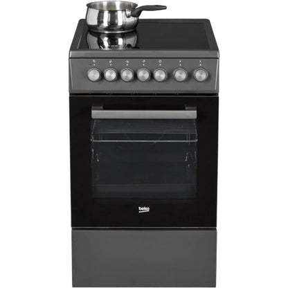 Cuisinière vitrocéramique BEKO FSS57100GAC 50cm Catalyse