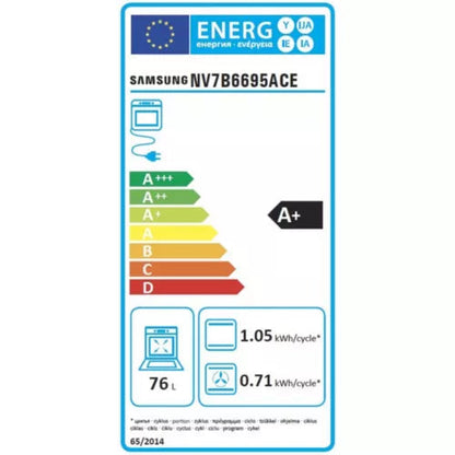 Four encastrable fonction vapeur SAMSUNG NV7B6695ACE Bespoke Série 6