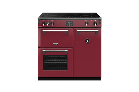 Piano de cuisson Stoves Richmond Deluxe Induction 90Cm Chili Red PRICHDX90EICRE