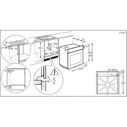 Four encastrable MIOGO MOP721PR