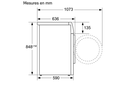 Lave-linge hublot BOSCH SERENITY WGG244ASFR I-DOS