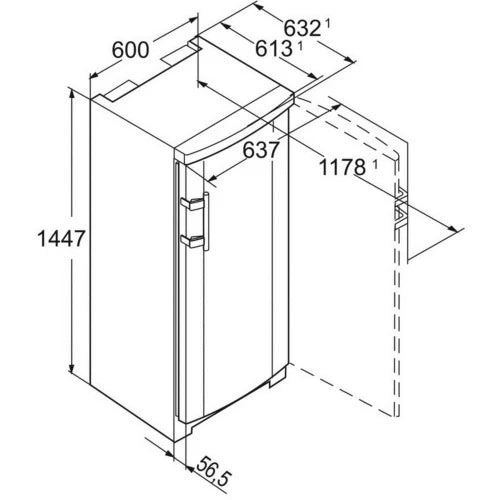 Congélateur armoire LIEBHERR GP2433-21