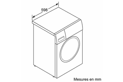 Lave-linge hublot SIEMENS WM12N218FR