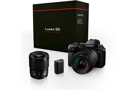 Appareil Photo Hybride Panasonic Pack Hybride Lumix S5 + S 20-60Mm F/3.5-5.6 + S 50Mm F/1.8