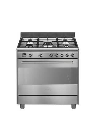 Piano De Cuisson Smeg Esthetique Classica 90cm Mixte Inox - Scb91mcx9