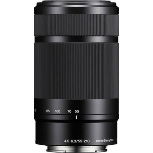 Objectif pour Hybride SONY SEL 55-210mm f4.5-6.3 OSS Noir