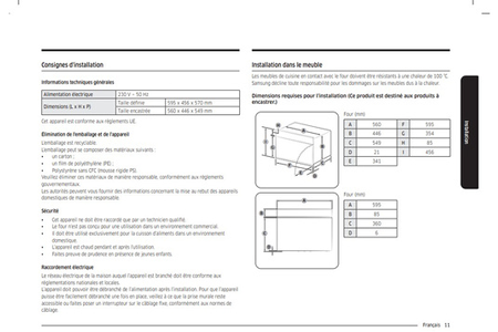 Micro-ondes SAMSUNG NQ5B4513GBB