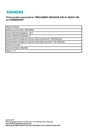 Four SIEMENS HB578ABS0