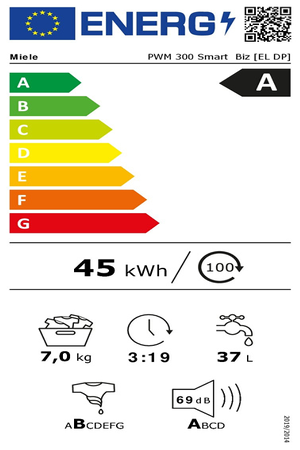 Lave-linge hublot MIELE PWM 300 SMARTBIZ DP