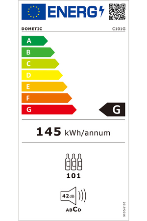 Cave de vieillissement DOMETIC C101G