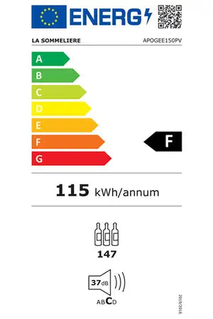 Cave de vieillissement LA SOMMELIERE APOGEE150PV