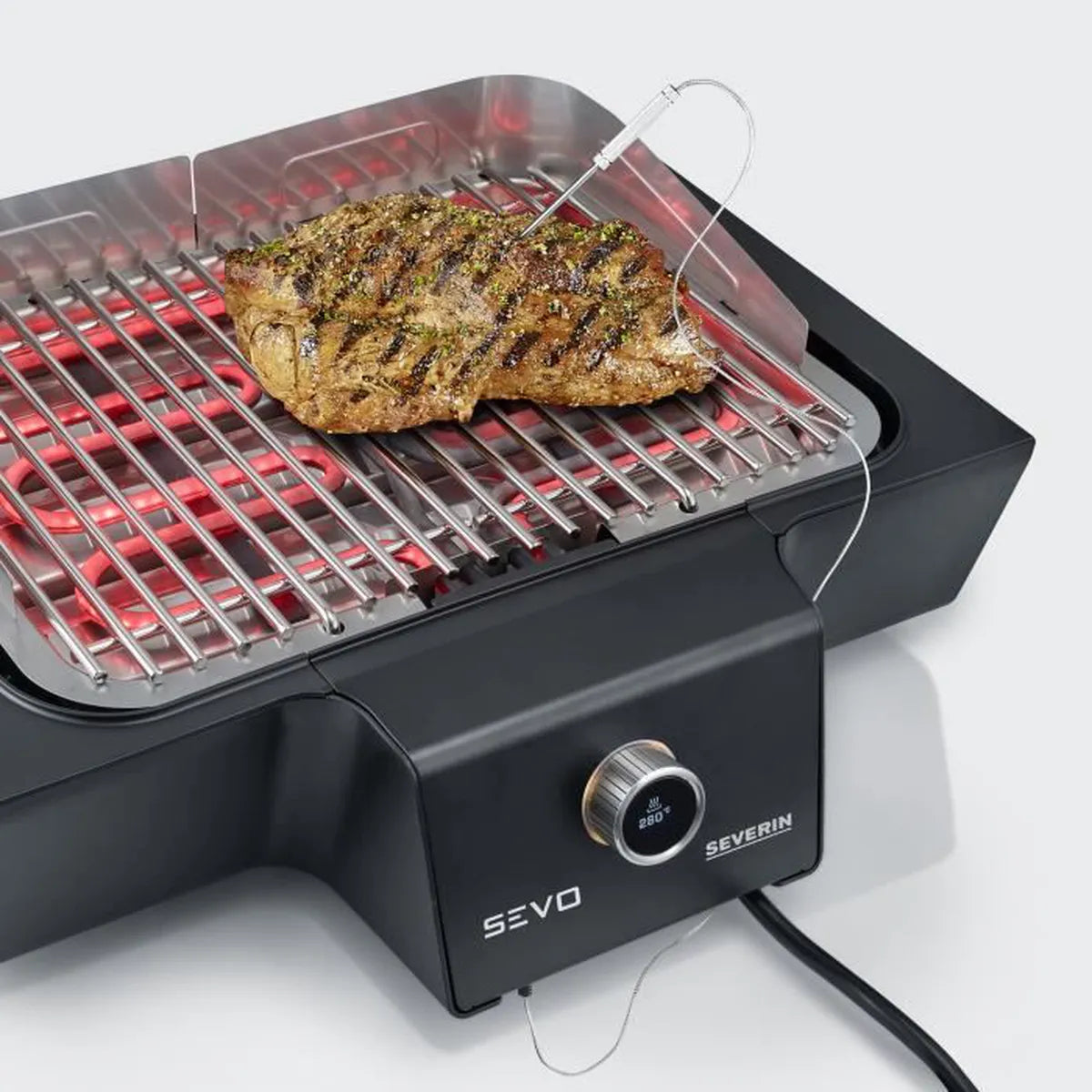 Severin Barbecue De Table Sevo Gt, 3 000W, 0° A 500°C En 10 Min