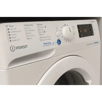 Lave linge hublot INDESIT BWEW81285XWFRN