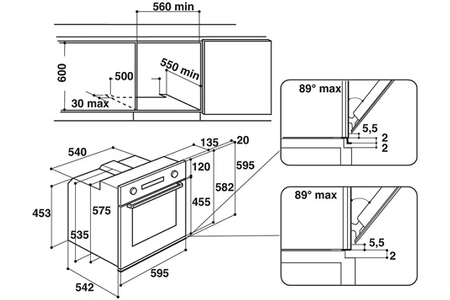 Four WHIRLPOOL AKP471NB/01