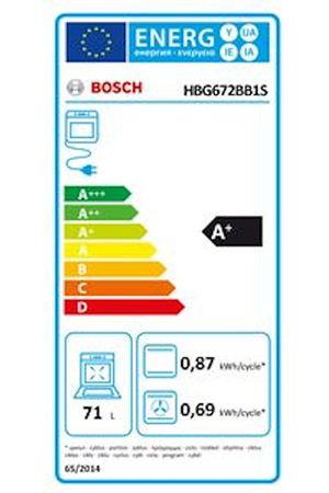 Four BOSCH HBG672BB1S