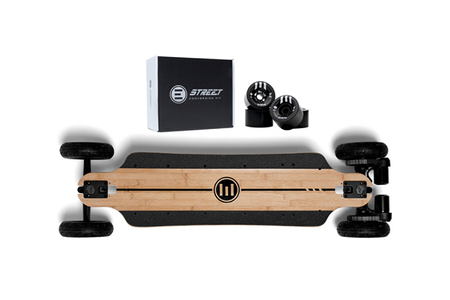 Hoverboard et Gyropode EVOLVE SKATEBOARDS EVOLVE GTR BAMBOU 2&1