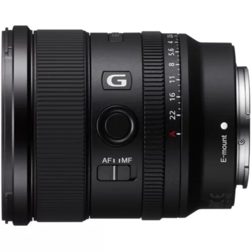 Objectif pour Hybride SONY SEL FE 20mm F1.8 G