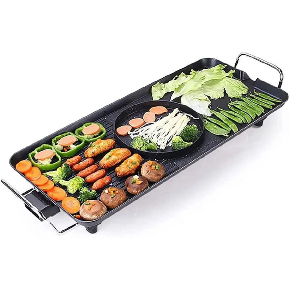 Awj Ble Grill Electrique Machine A Barbecue Electrique Accueil Barbecue Multi-Usages Coréen