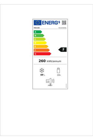 Refrigerateur Congelateur En Bas Proline Plc235wdsl