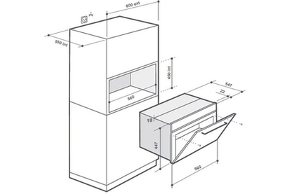 Micro-Ondes De Dietrich Dke7335a