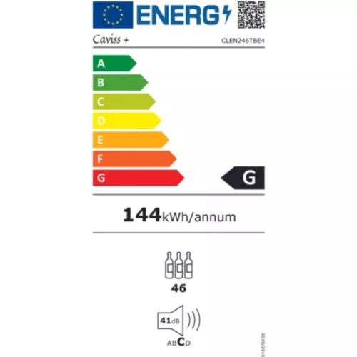 Cave à vin encastrable CAVISS CLEN246TBE4
