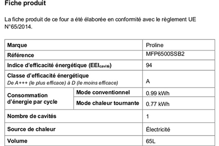 Four PROLINE MFP6500SSB/2