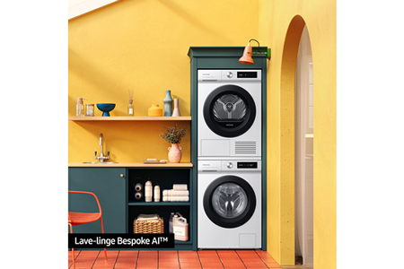 Lave-linge hublot SAMSUNG WW11BB534DAWS3 BESPOKE