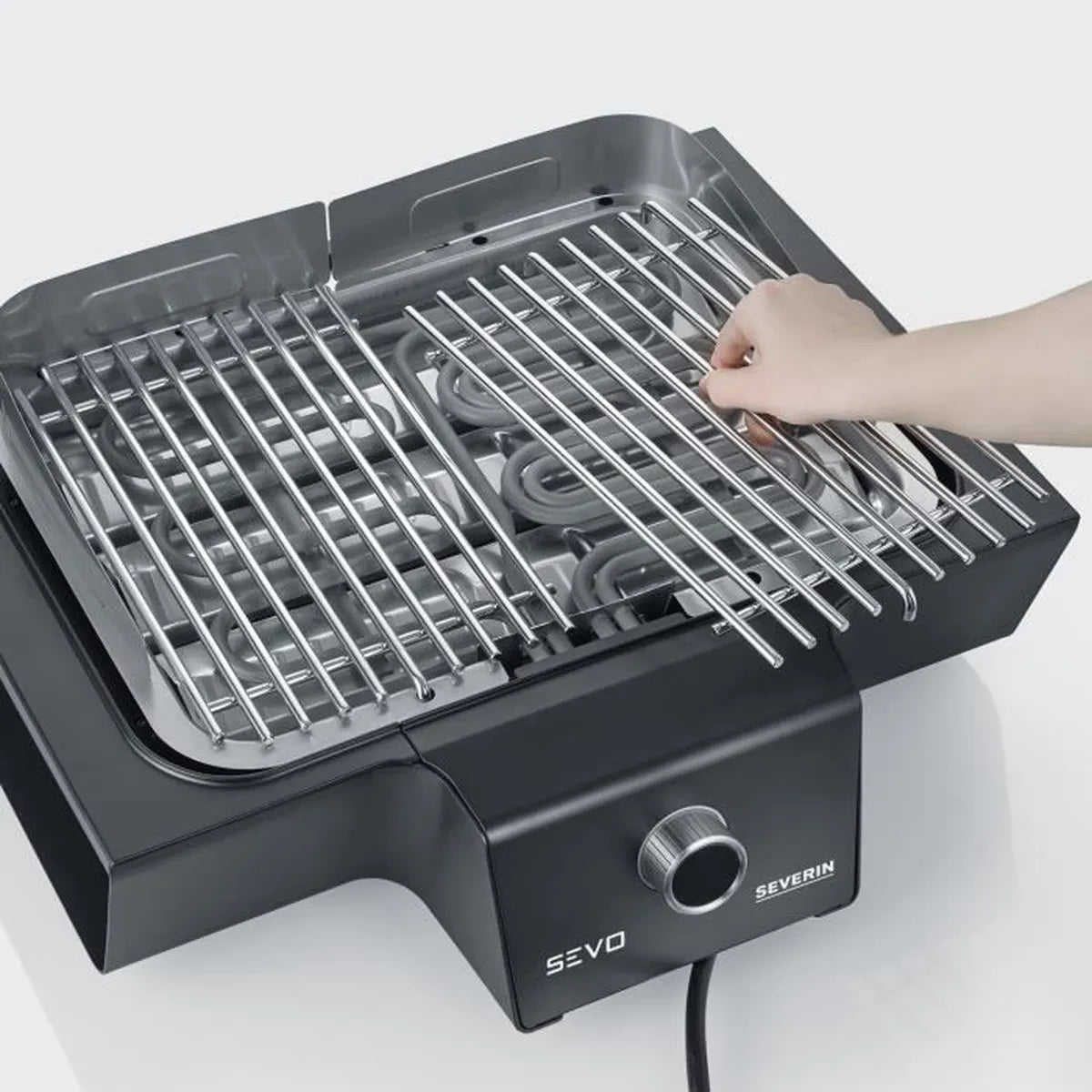 Barbecue SEVERIN  Sur Pieds SEVO GTS, 3 000W, 0° A 500°C En 10 Min