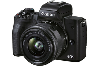 Canon Pack Eos M50 Mark Ii Noir + Ef-M 15-45 Mm F/3.5-6.3 Is Stm