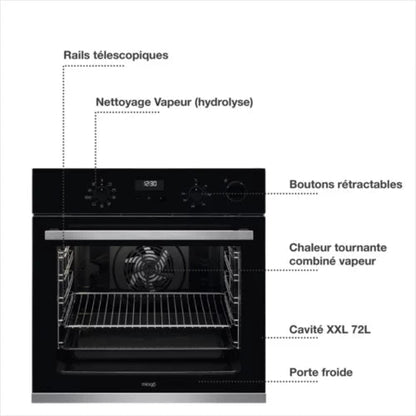 Four encastrable fonction vapeur MIOGO MOS721TR