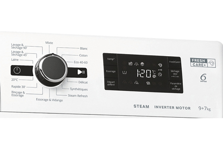 Lave-Linge Séchant Whirlpool Fwdg971682wbcvfrn