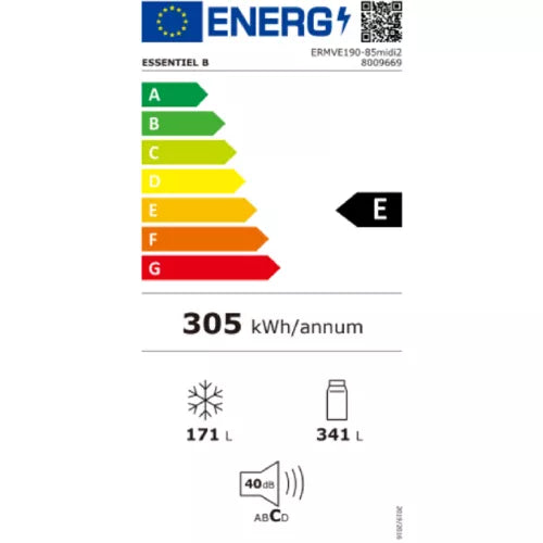 Réfrigérateur multi portes ESSENTIELB ERMVE190-85midi2