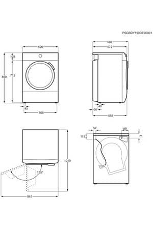 Sèche-Linge Electrolux Ew6c4735sc