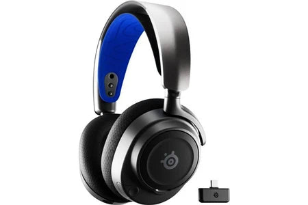 Casque Pc Steelseries Casque-Micro Gaming - Steelseries - Arctis Nova 7P - Sans Fil - Multiplateforme - Noir / Bleu