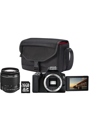 Appareil photo Reflex CANON PACK REFLEX 250D + 18-55 IS STM + SACOCHE + SD 16GO