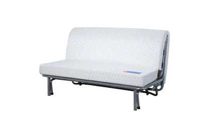 RELAXIMA Banquette bz 140 orlando pearl marine - matelas dunlopillo