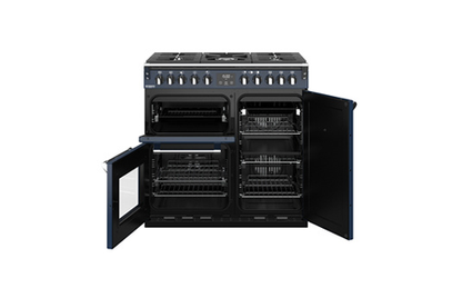 Piano de cuisson Stoves Richmond Deluxe Gaz 90Cm Bleu Nuit PRICHDX90DFMBL