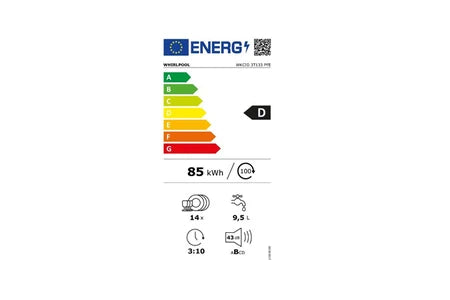 Lave-vaisselle WHIRLPOOL LAVE-VAISSELLE 60CM 14 COUVERTS 43DB TOUT INTÉGRABLE WHIRLPOOL - WKCIO3T133PFE