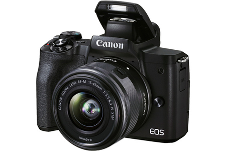 Canon Pack Eos M50 Mark Ii Noir + Ef-M 15-45 Mm F/3.5-6.3 Is Stm