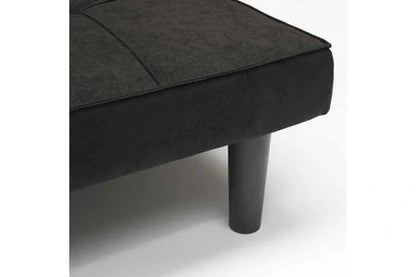 Modus Sofà Canapé convertible 2 places clic-clac en tissu design salon giada dark