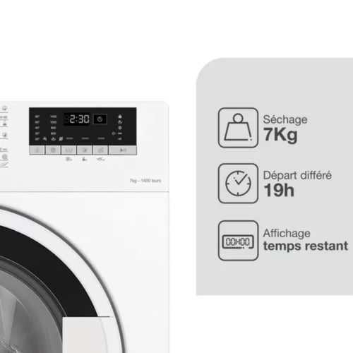 Lave linge compact ESSENTIELB ELF714-2b