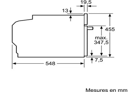 Micro-ondes combiné SIEMENS CM676GBS1 INOX