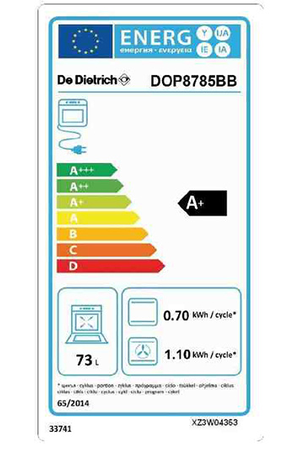 Four DE Dietrich DOP8785BB