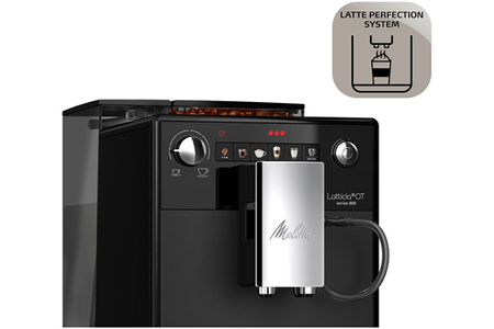 Expresso avec broyeur MELITTA LATTICIA ONE TOUCH F300-100 NOIR MAT