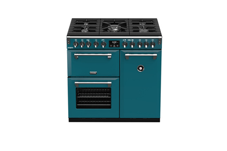 Piano de cuisson Toves Richmond Deluxe Gaz 90Cm Bleu Canard PRICHDX90DFKTE