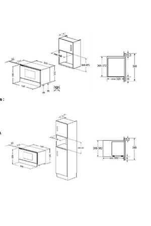 Micro- ondes + Gril SMEG MP122N1