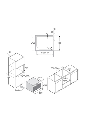 Micro-ondes combiné ASKO OCM8464A